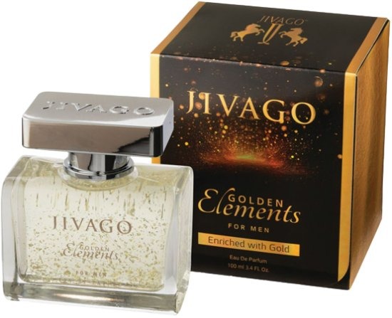 בושם לגבר 100 מ''ל Jivago Golden Elements או דה פרפיום E.D.P